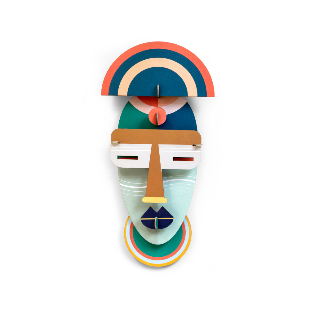 NAMBA_BROOKLYN MASK_Máscara para decoración de pared