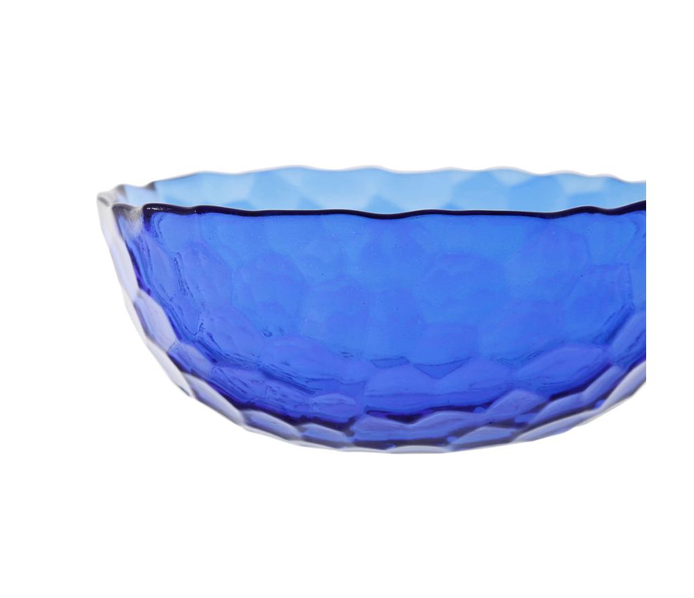 COBALTO - Set de 2 cuencos / boles de cristal azul. CÔTÉ TABLE - Imagen 3
