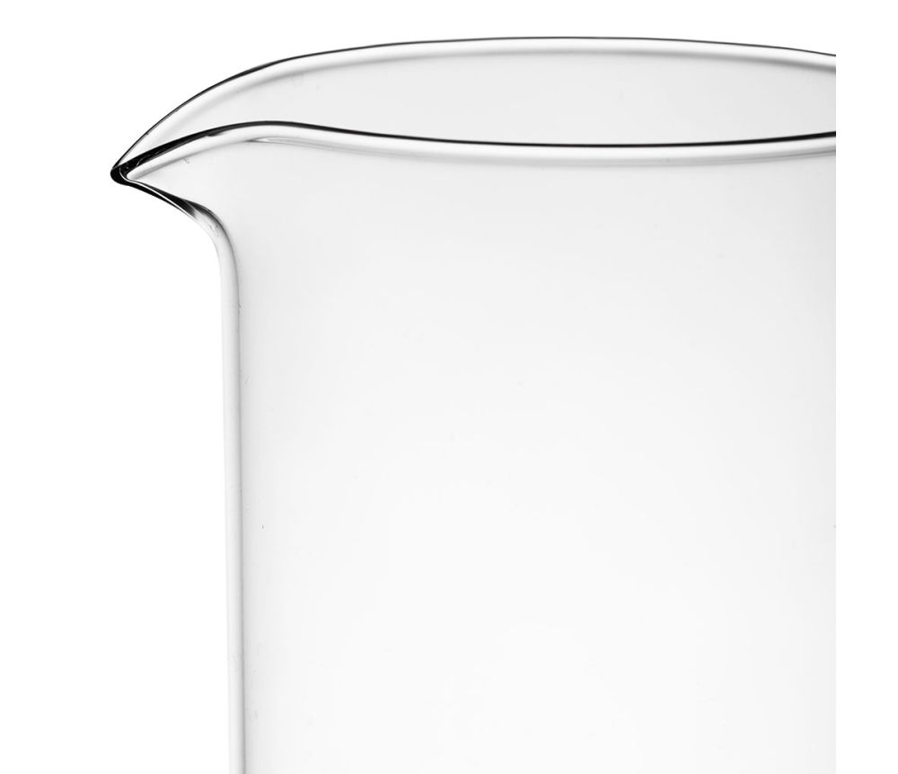LACIS GRIS - Jarra de cristal y ratán de color gris y natural. CÔTÉ TABLE - Imagen 3
