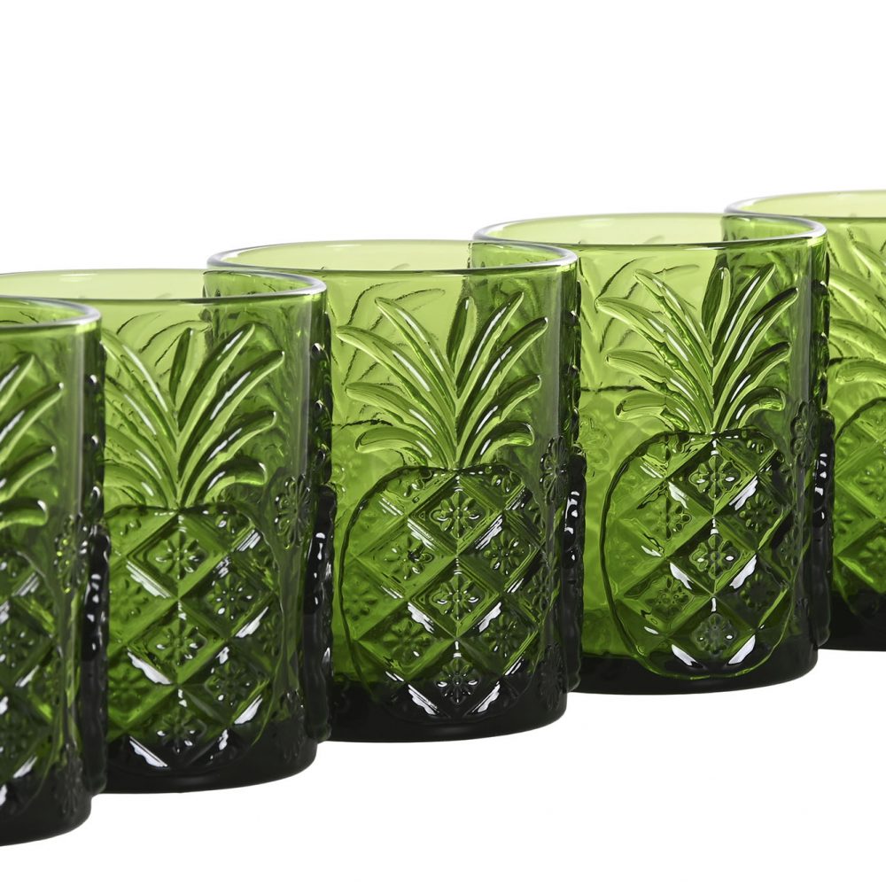 PIÑAS - Set de 6 vasos