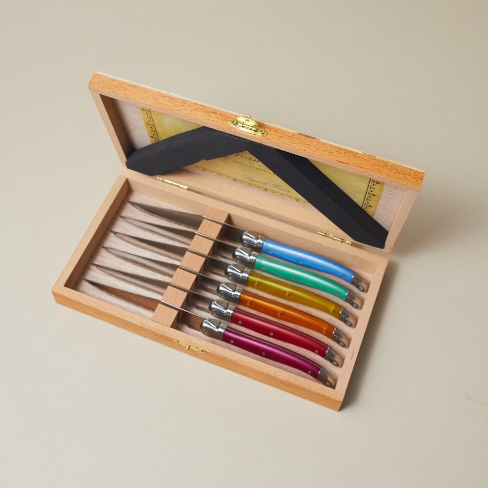 CUCHILLOS DE CARNE (SET RAINBOW)